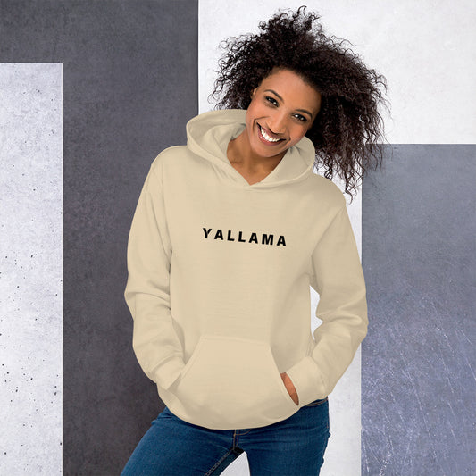 Yallama Beige Unisex Hoodie