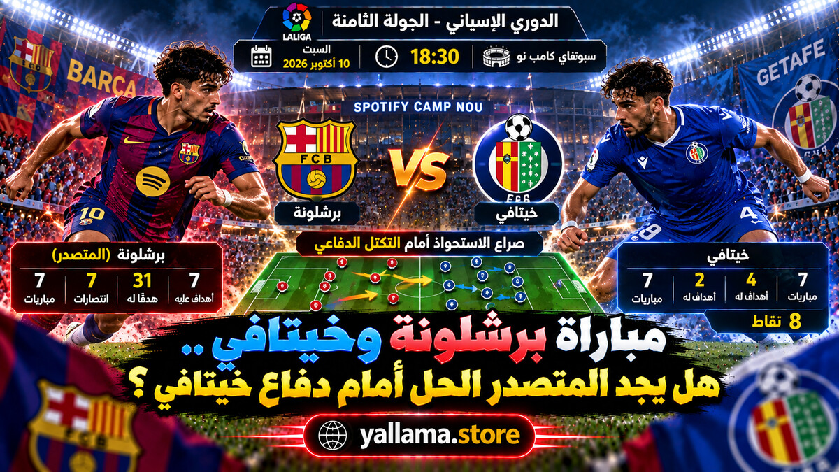 مباراة برشلونة وخيتافي.. كيف يخترق فليك الدفاع المتكتل؟